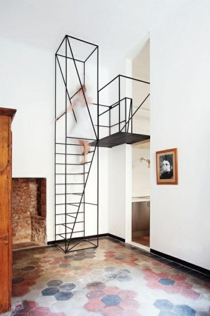 Su e giù per le scale - Architetti Torino con3studio